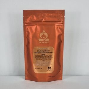 Teavana Blueberry Bliss Pineapple Kona Pop Loose Leaf Tea 2 oz SEALED